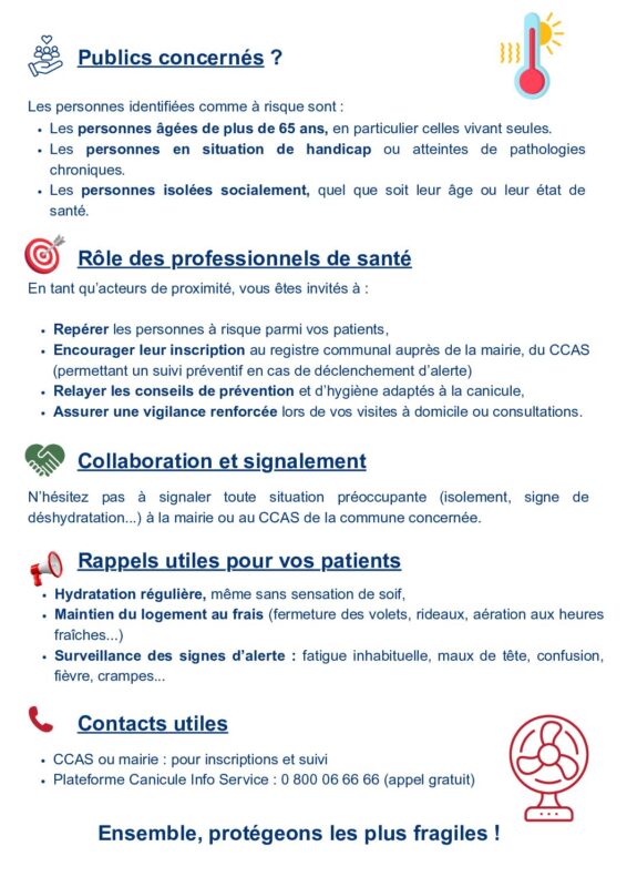 Plan canicule Dpt du Nord 2025